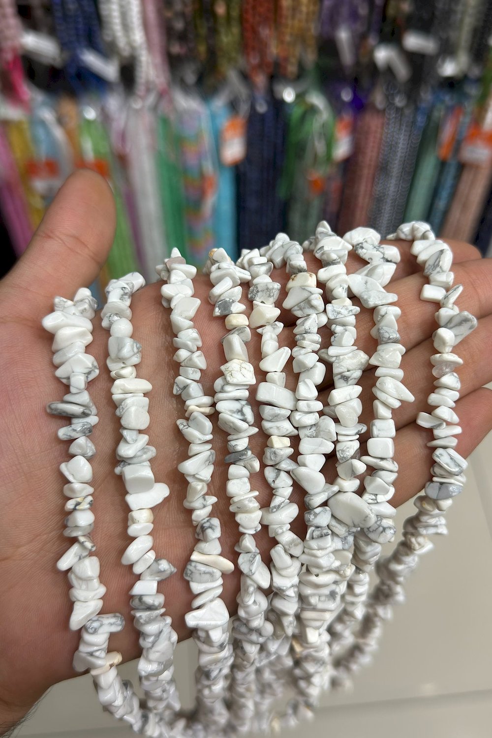 Havlit Kırık Taş Orta Boy Parlak 5x8mm Doğal Taş Dizi
