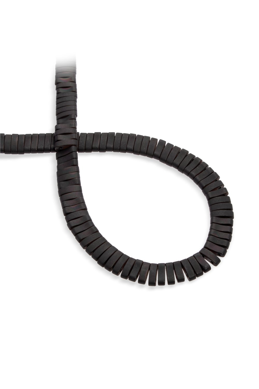 Hematit Taşı Mat Siyah 3x10mm Doğal Taş Dizi