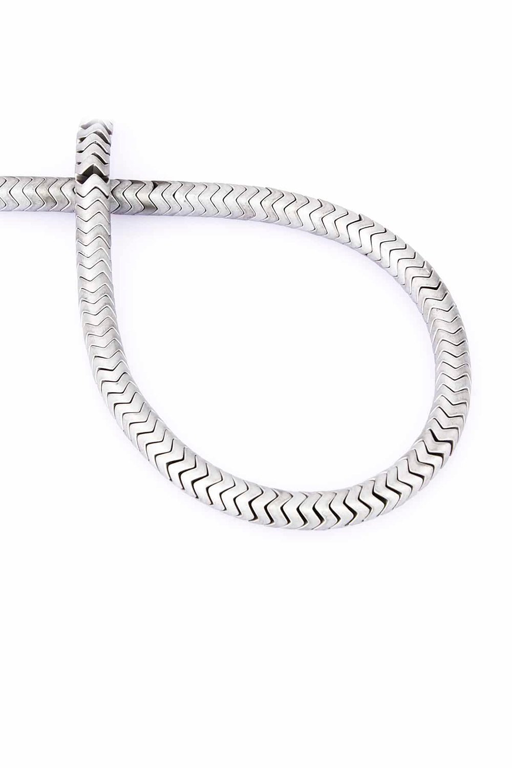Hematit Taşı Dalgalı Rondela Kesim Mat Açık Gri 6x2mm Doğal Taş Dizi
