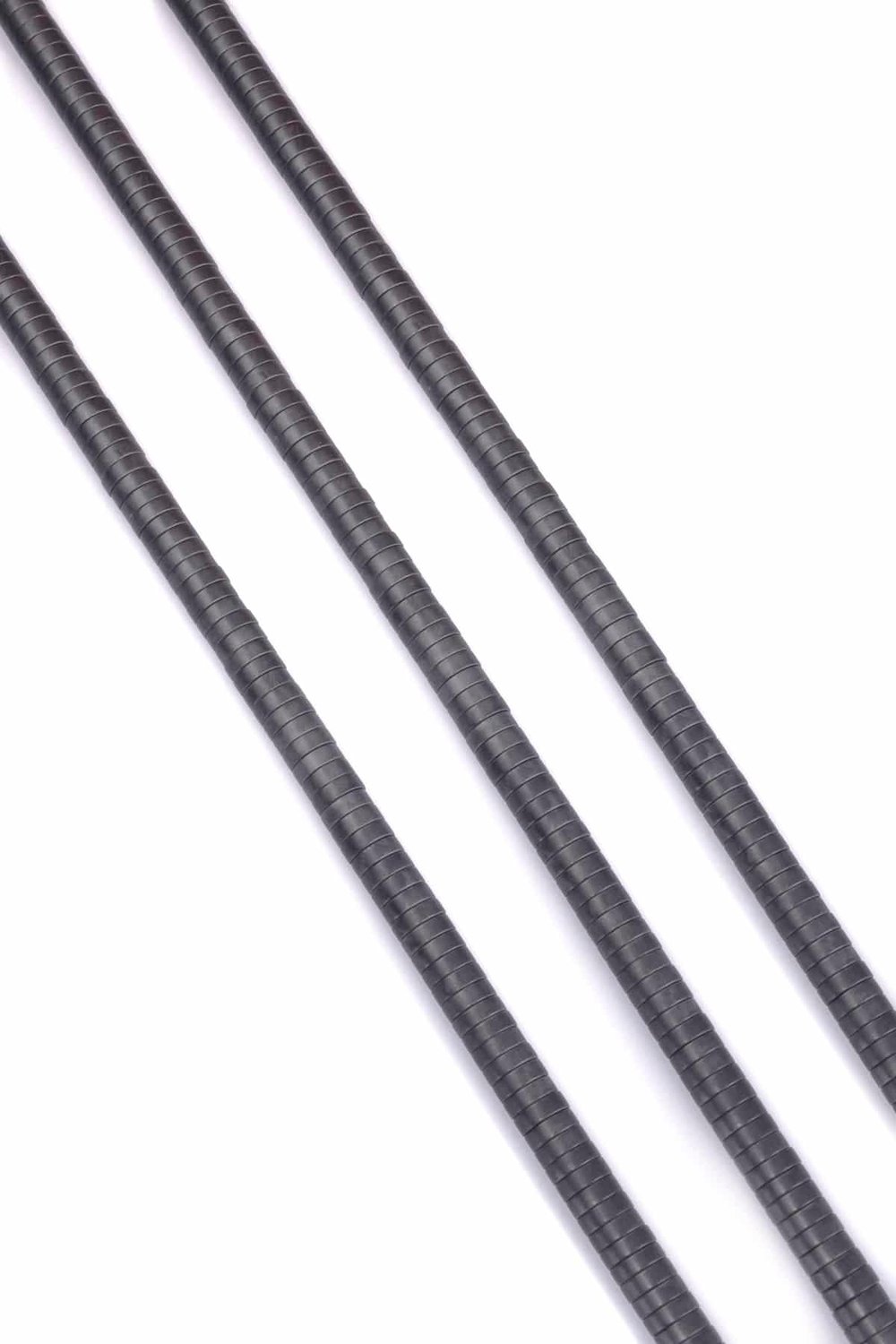 Hematit Taşı Rondela Kesim Mat Gri 6x2mm Doğal Taş Dizi