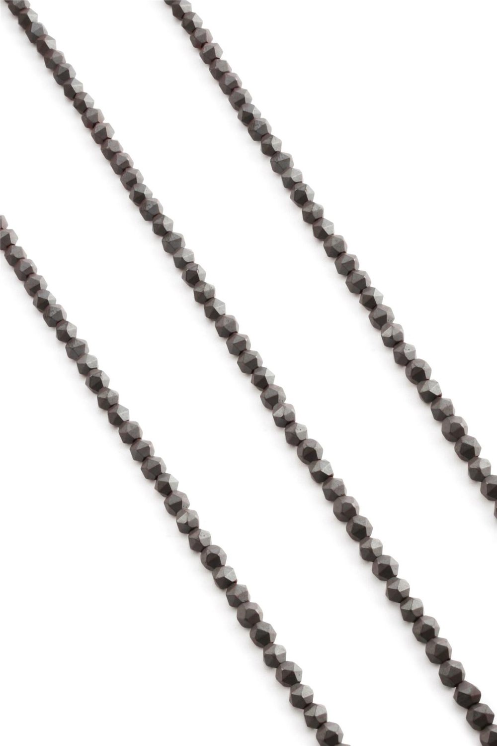 Hematit Taşı Hegzagonal Kesim Mat Gri 4x4mm Doğal Taş Dizi
