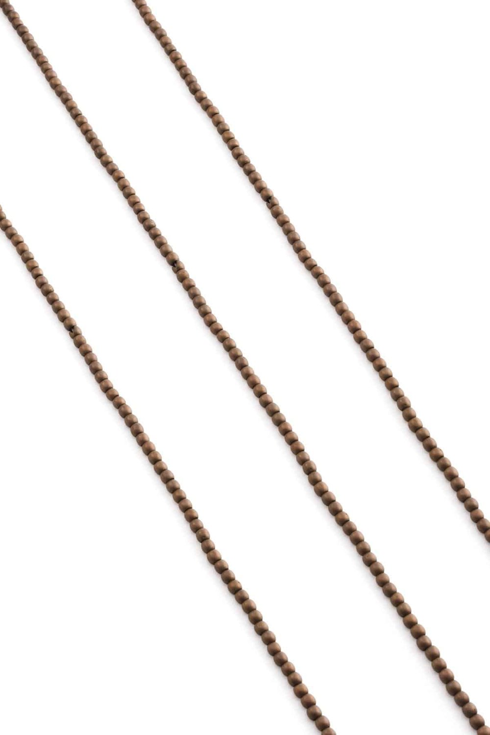Hematit Taşı Küre Kesim Mat Kahverengi 2mm Doğal Taş Dizi
