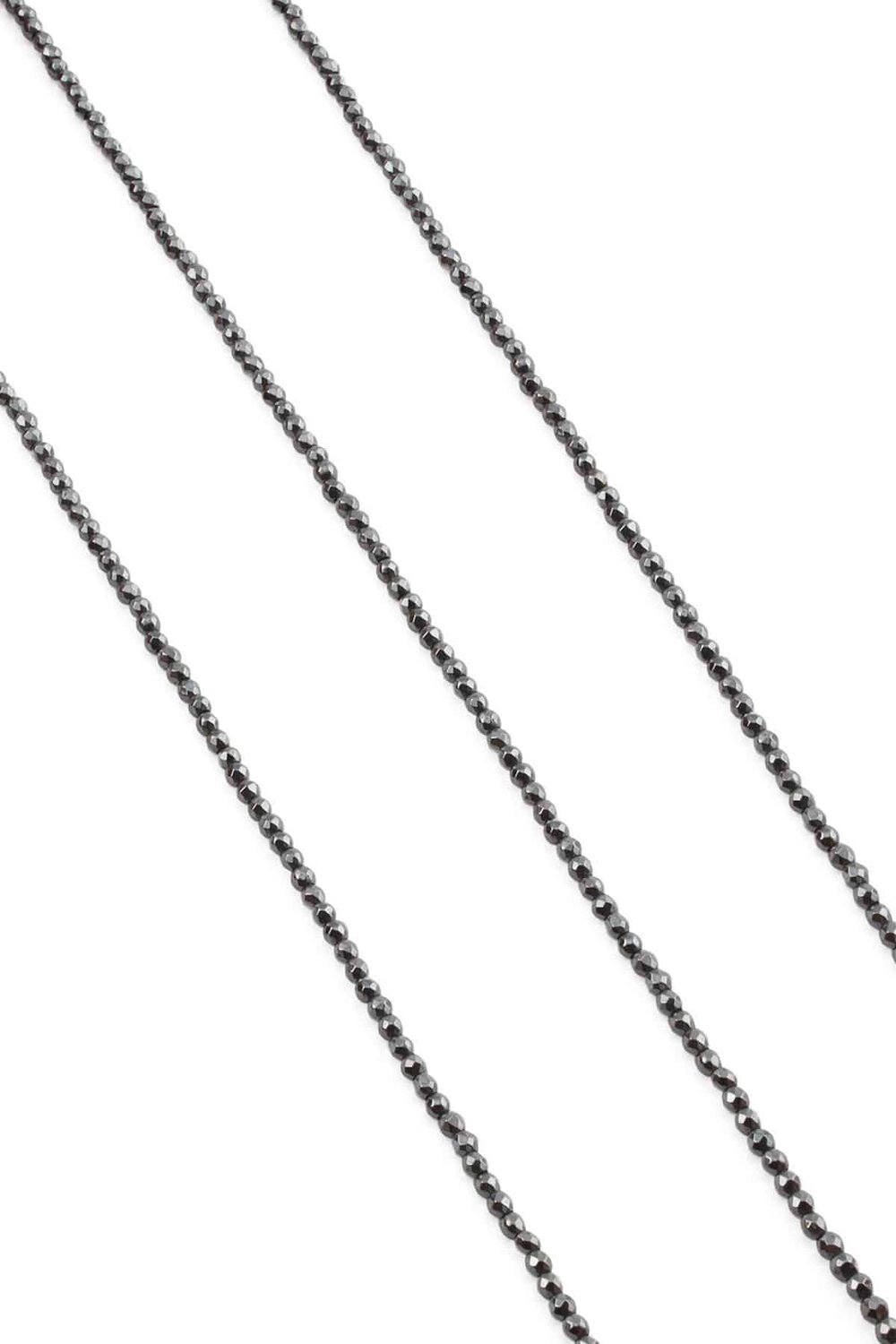 Hematit Taşı Küre Kesim Parlak Füme 2mm Doğal Taş Dizi
