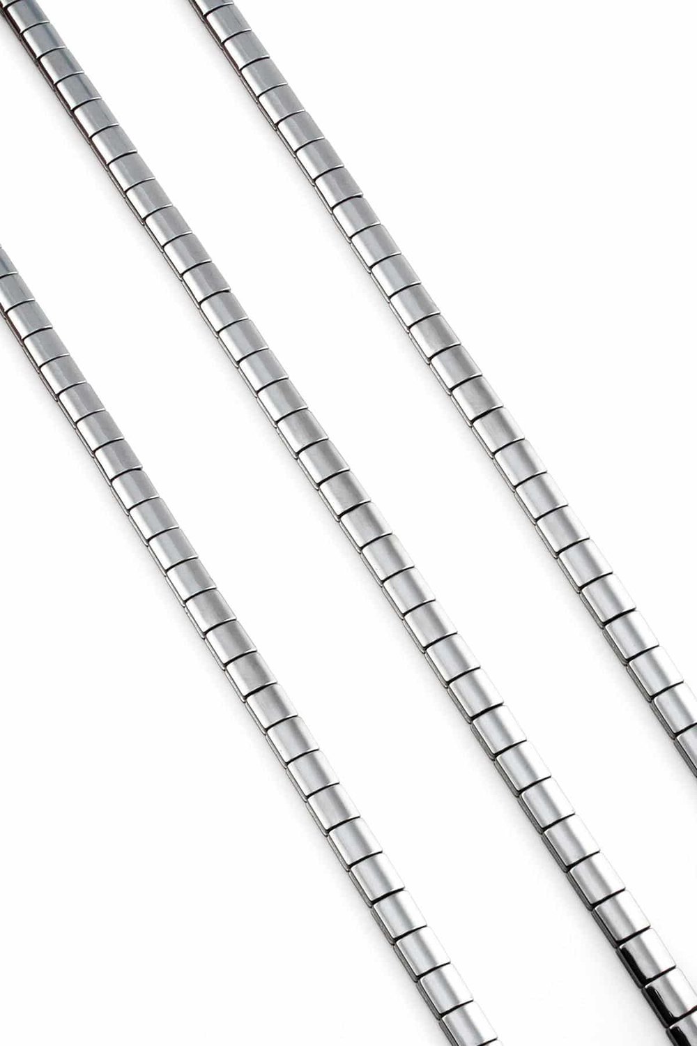 Hematit Taşı Yassı Kesim Parlak Füme 5x5mm Doğal Taş Dizi