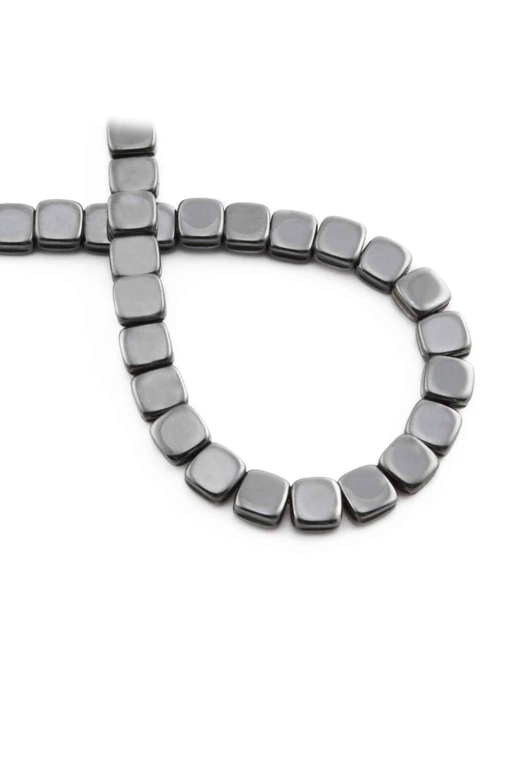 Hematit Taşı Kanallı Kesim Parlak Füme 8x8mm Doğal Taş Dizi