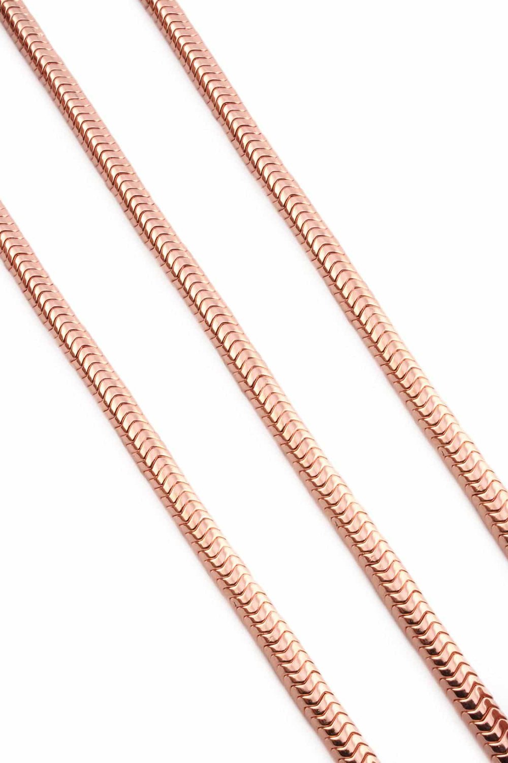Hematite Natural Stone Shiny Rose 6x2mm String Of Beads