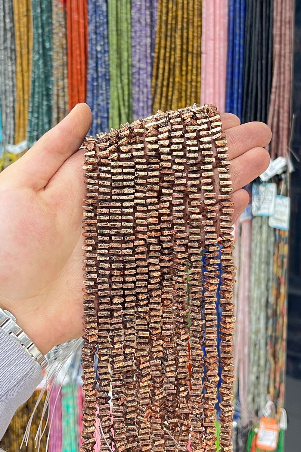 Hematit Taşı 6x5mm Rondela Kesim Doğal Taş Diziler