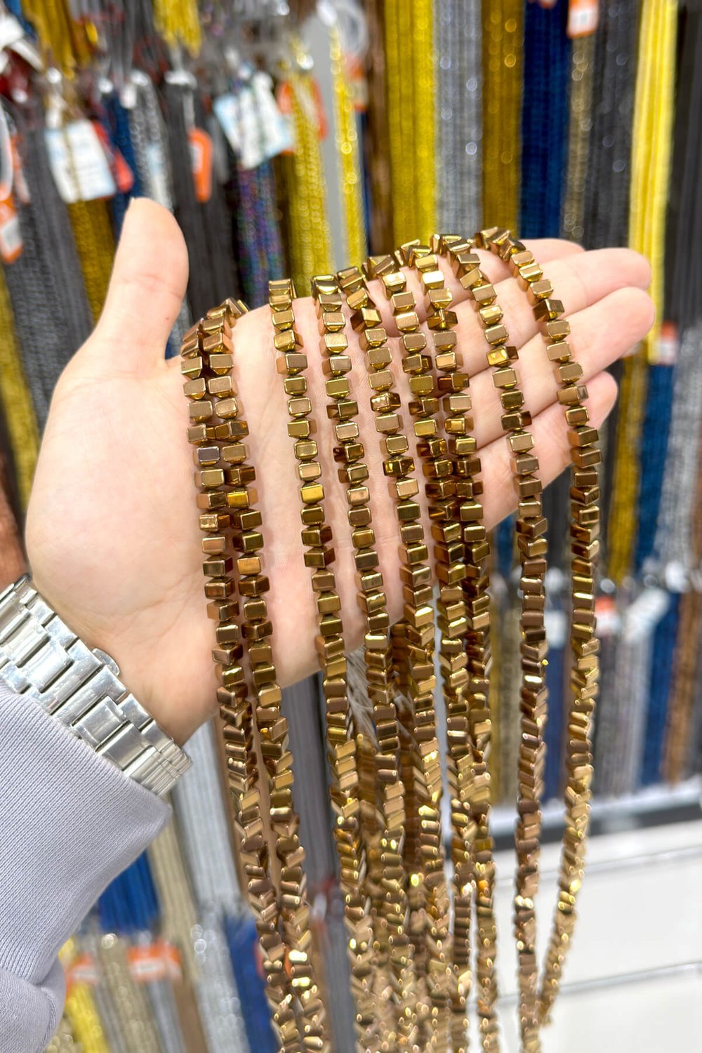 Hematit Taşı 6x5mm Rondela Kesim Doğal Taş Diziler