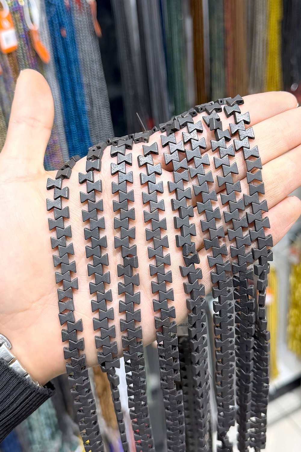 Hematit Taşı 7x5mm Fiyonk Kesim Doğal Taş Diziler