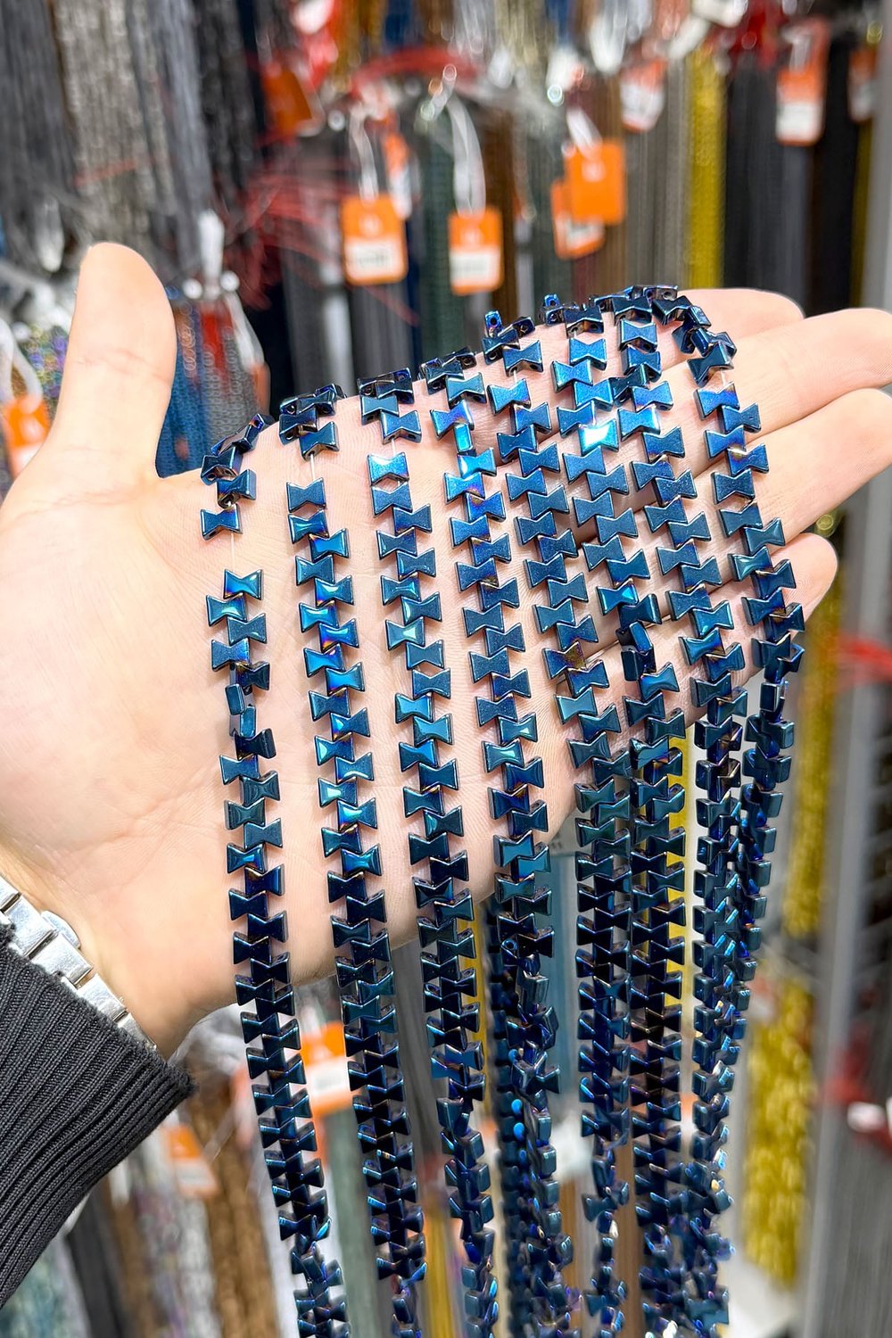 Hematit Taşı 7x5mm Fiyonk Kesim Doğal Taş Diziler