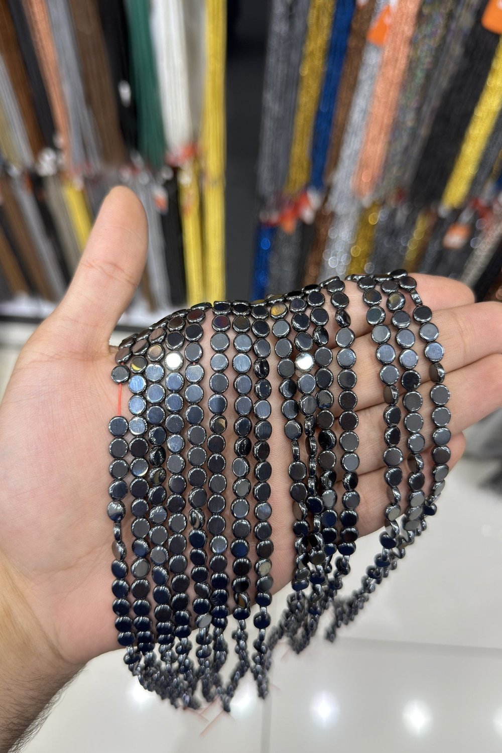 Hematit Taşı Yassı Kesim Parlak Füme 6mm Doğal Taş Dizi