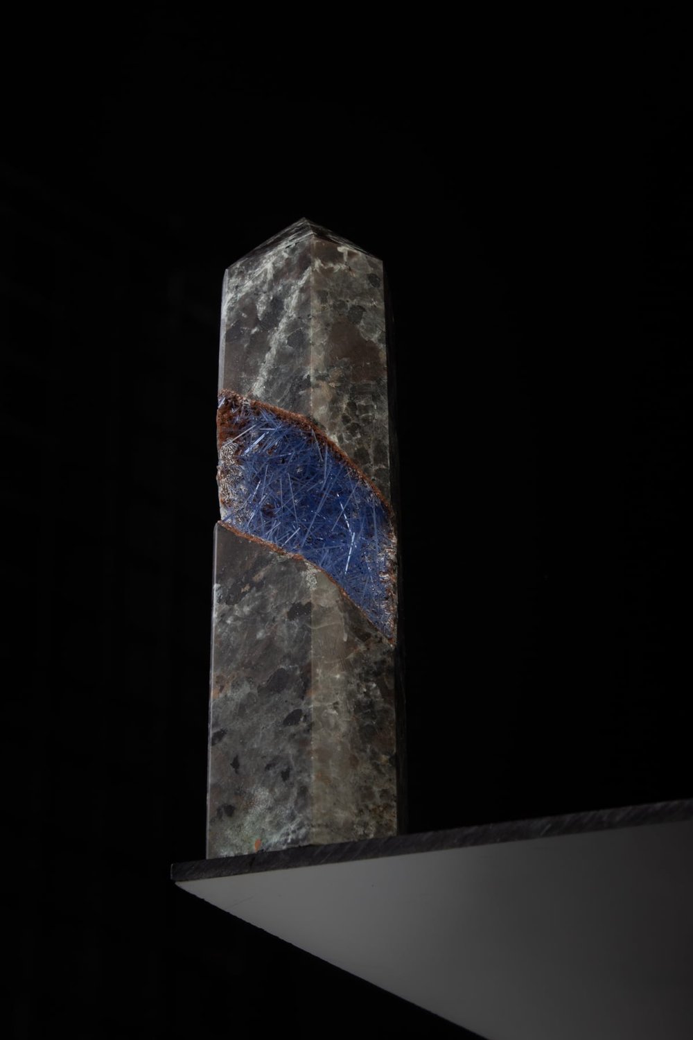 Jasper Taşı Simbiyotik Kristal Kazık Kesim Kütle