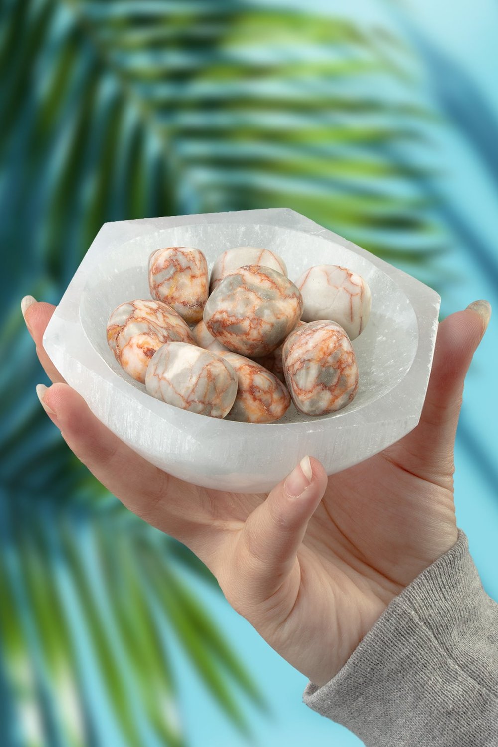 Jasper Taşı Tamburlanmış Kütle - 100 Gram