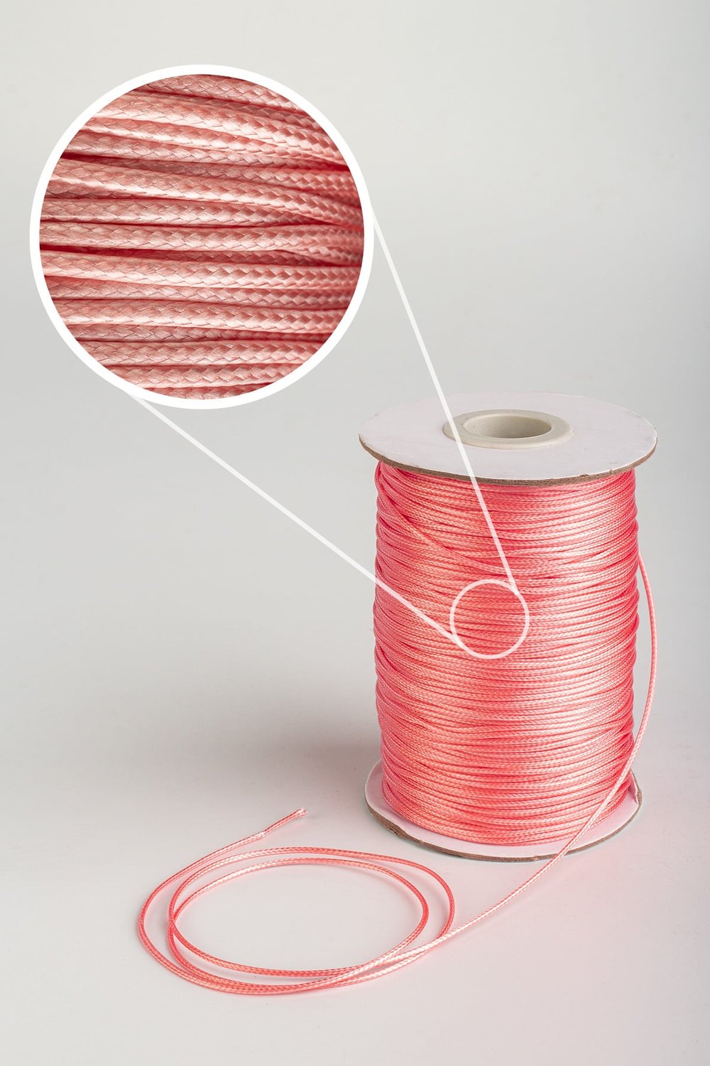 Kore İpi Açık Pembe 1mm