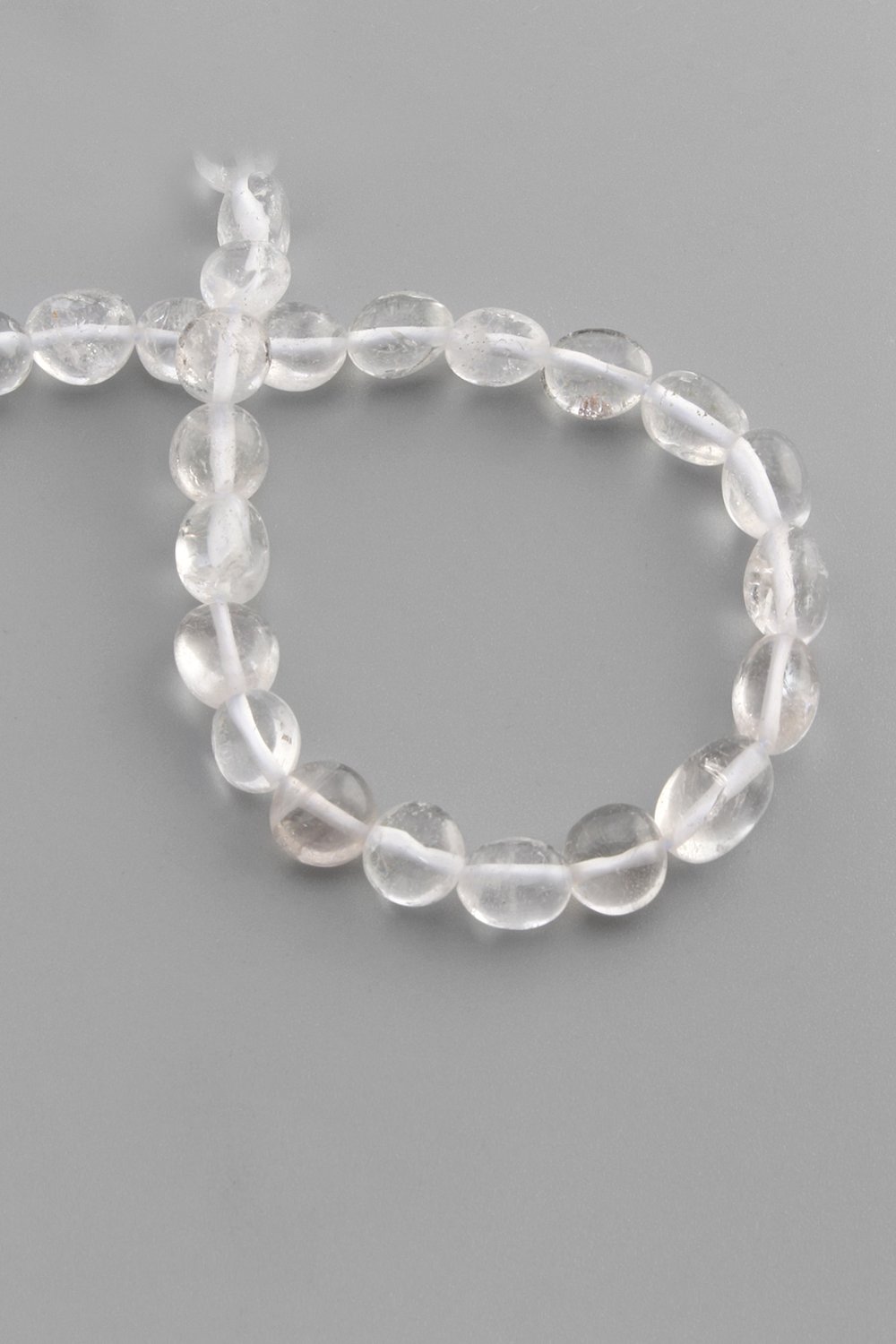 Kristal Kuvars Taşı Tımbıl Kesim 6x8mm Doğal Taş Dizi