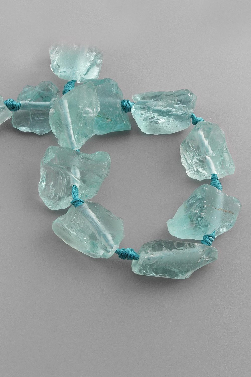 Quartz Natural Stone Crude Mass Cut 15x25mm String Of Beads