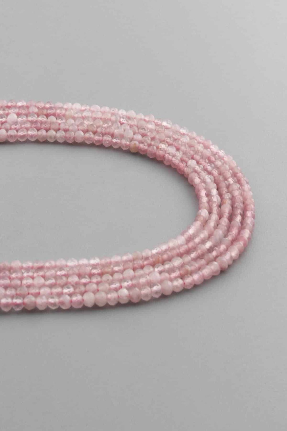 Pembe Kuvars Taşı Küre Kesim Parlak 2mm Doğal Taş Dizi