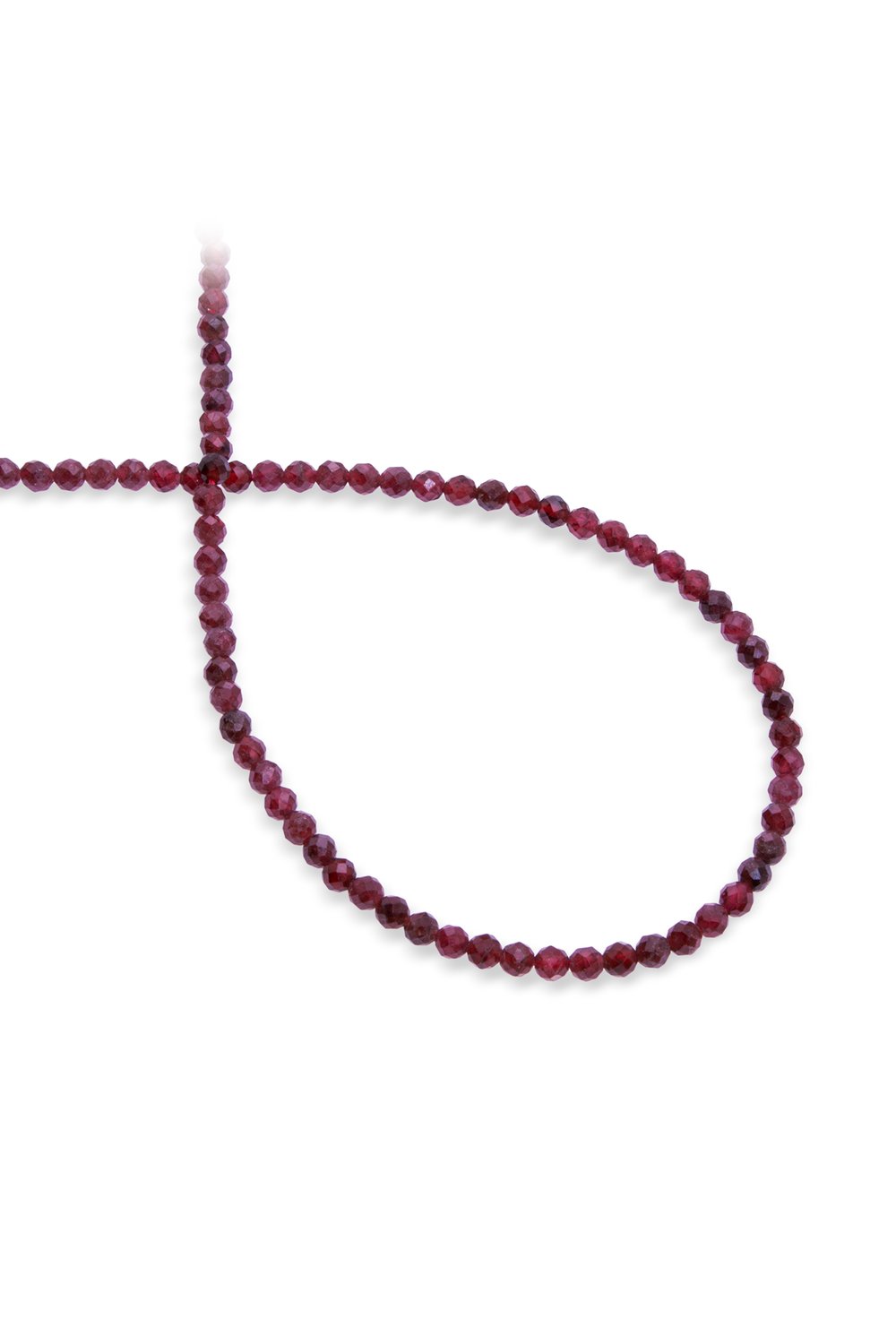 Garnet Taşı Faset Kesim 3mm Doğal Taş Dizi