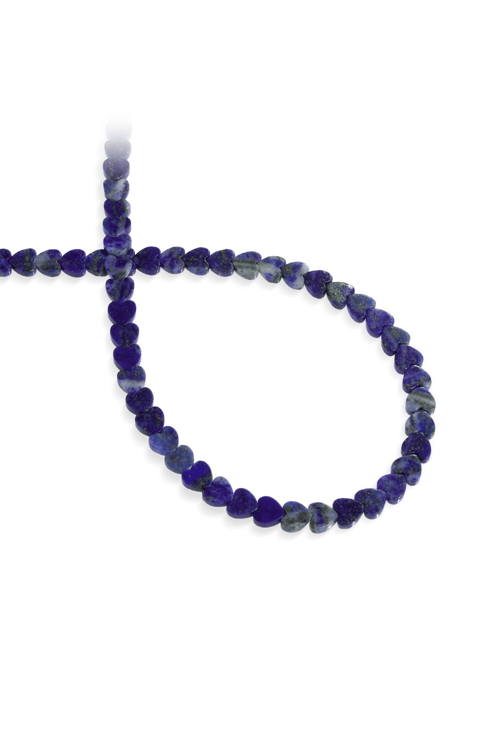 Lapis Lazuli Taşı Kalp Kesim 6mm Doğal Taş Dizi