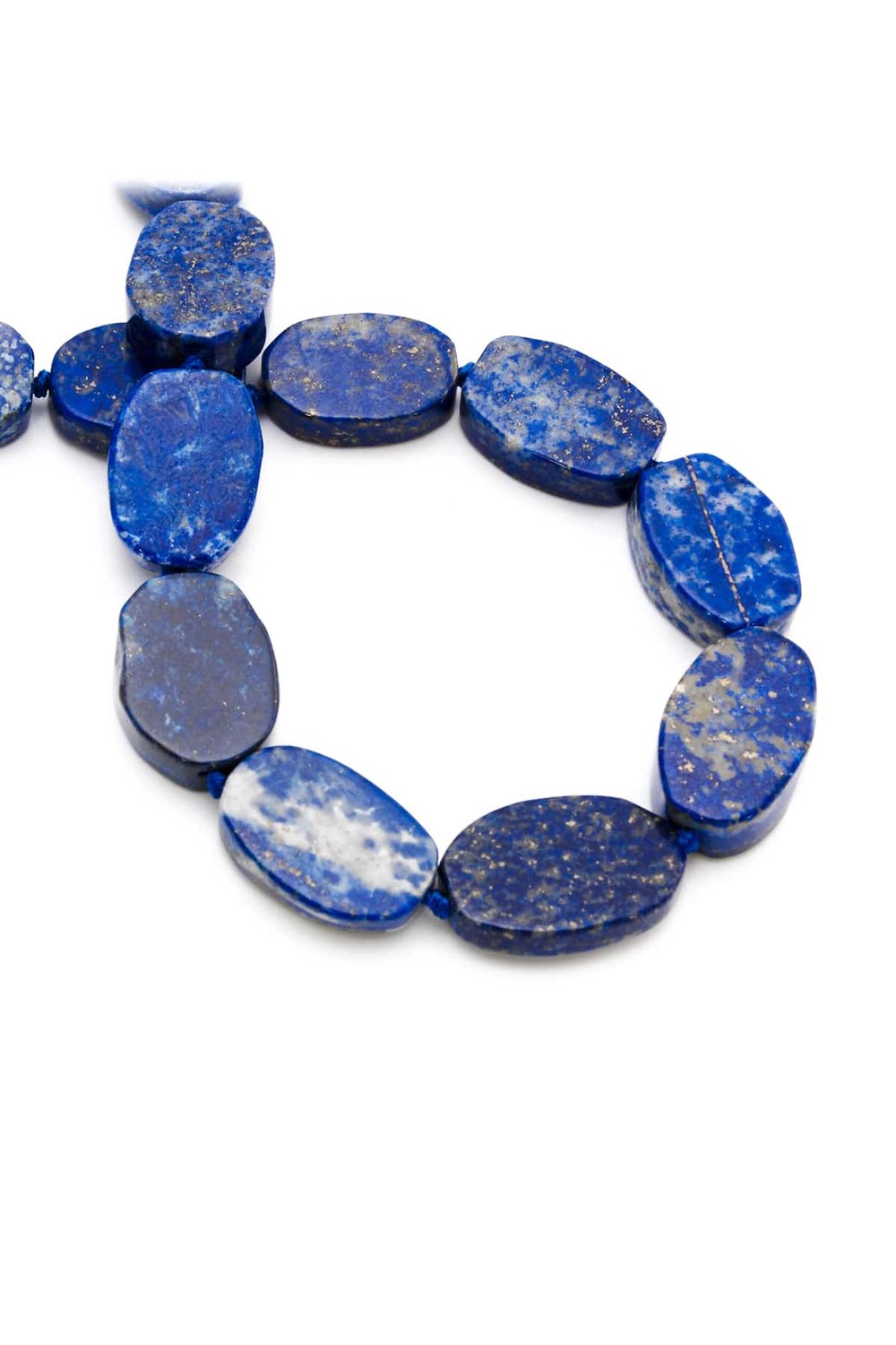 Lapis Lazuli Taşı Oval Kesim 15x24mm Doğal Taş Dizi