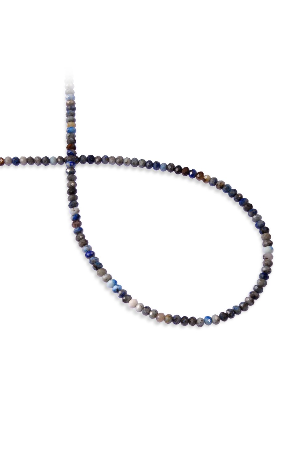 Lapis Lazuli Taşı Rondela Kesim 2x3mm Doğal Taş Dizi