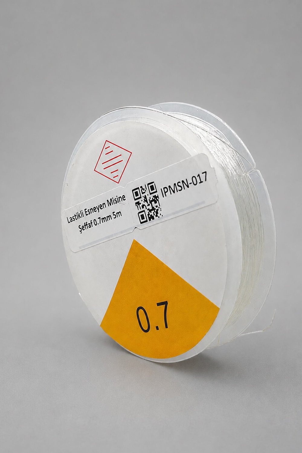 Lastikli Esneyen Misine Şeffaf 0.7mm 5m