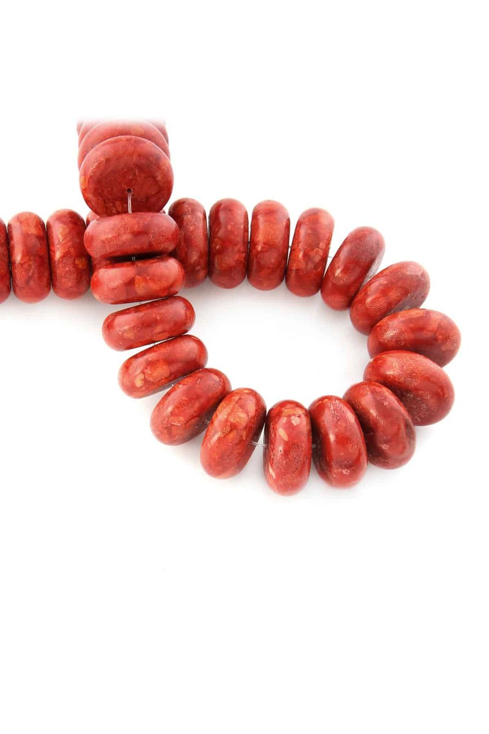 Çim Mercan Taşı 11x25mm Doğal Taş Dizi