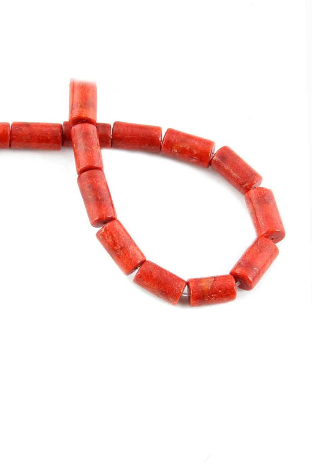 Çim Mercan Taşı 6x14mm Doğal Taş Dizi