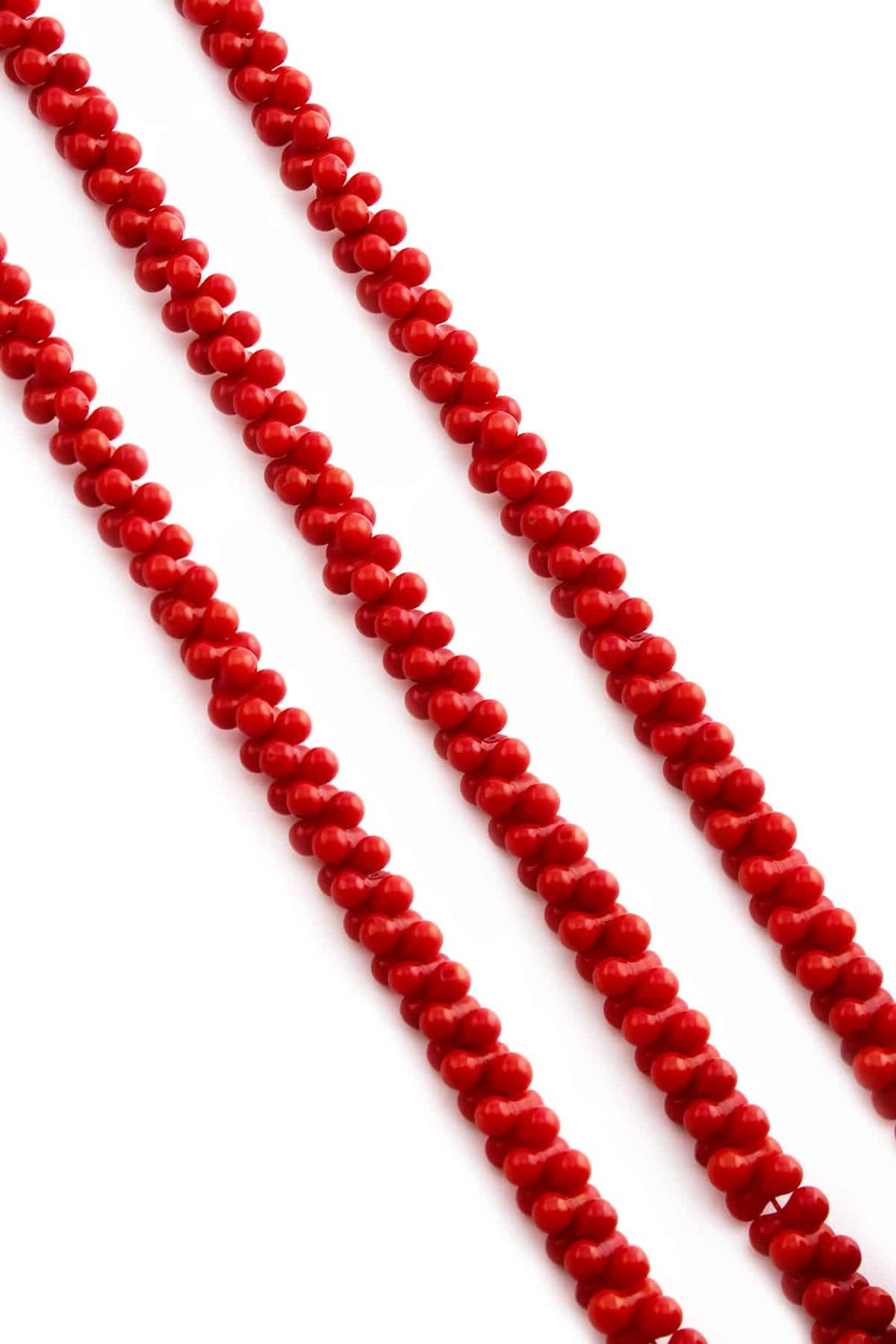 Mercan Taşı 8x2mm Doğal Taş Dizi