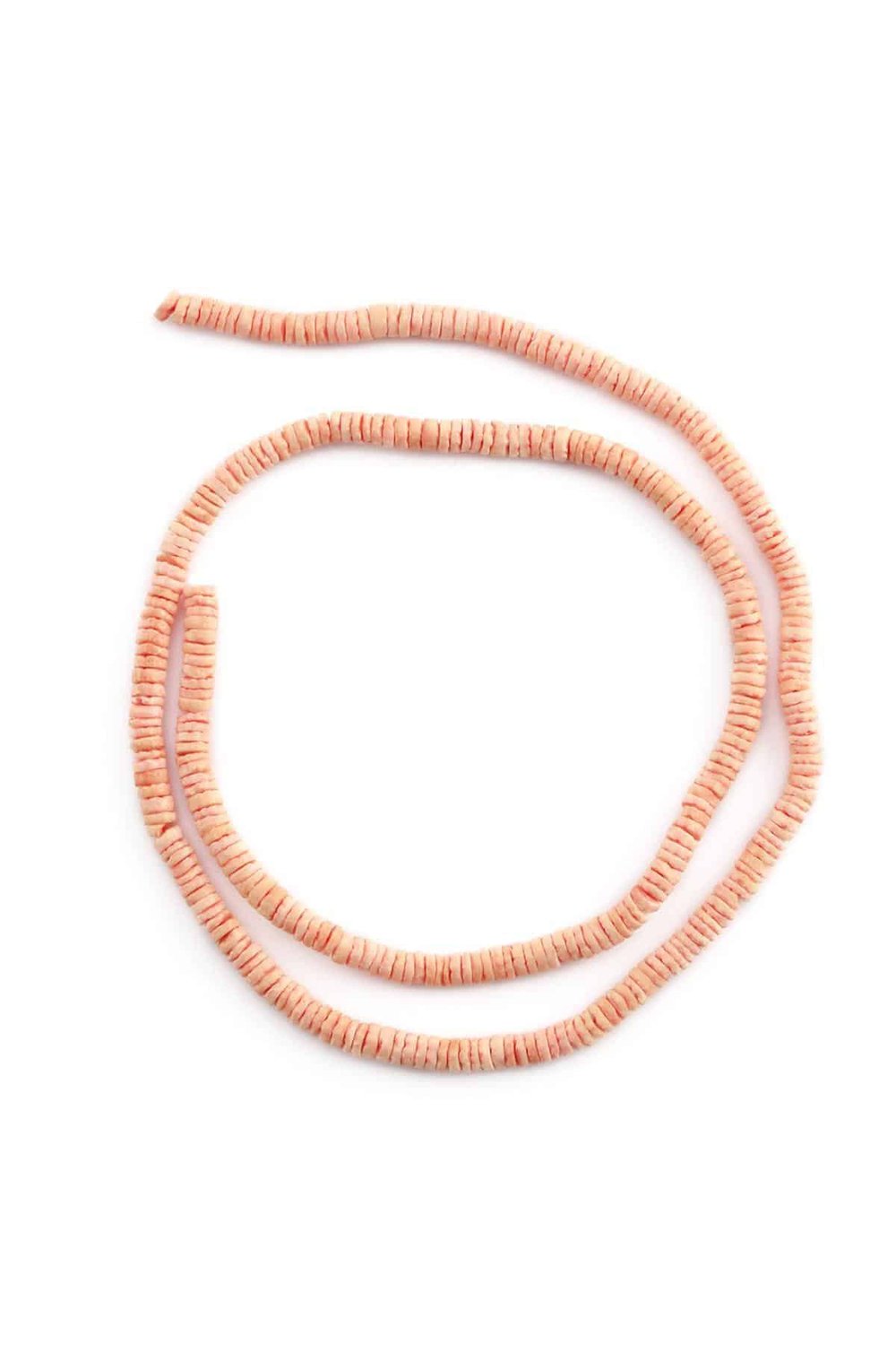Mercan Taşı Rondela Kesim Mat Turuncu 6x2mm Doğal Taş Dizi [AB+]