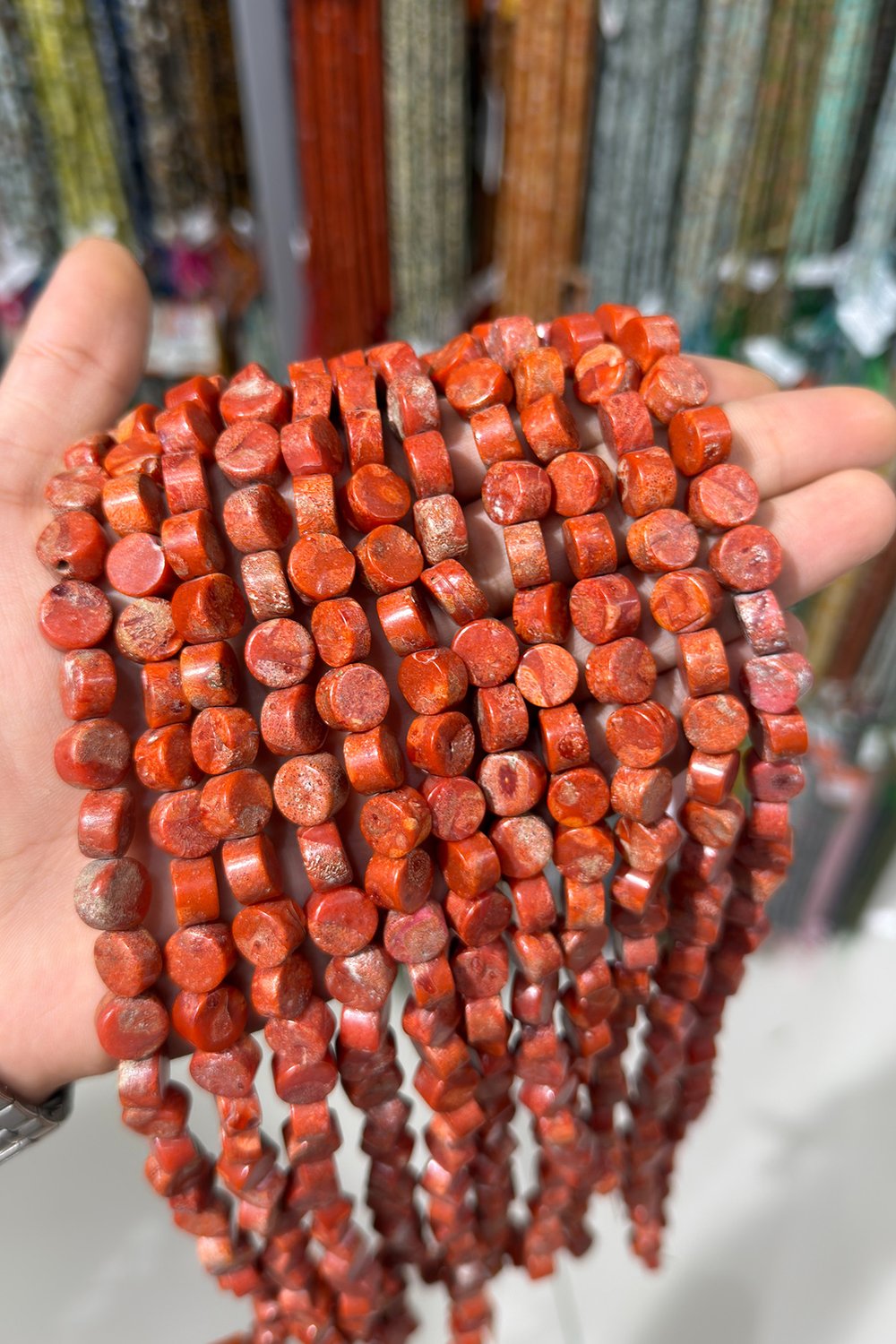 Çim Mercan Taşı -10mm Doğal Taş Dizi