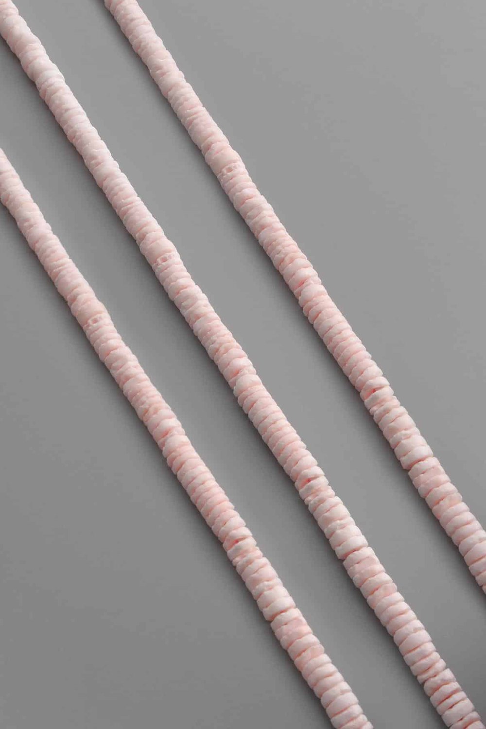 Mercan Taşı Rondela Kesim Parlak Pembe 6x2mm Doğal Taş Dizi [AB+]