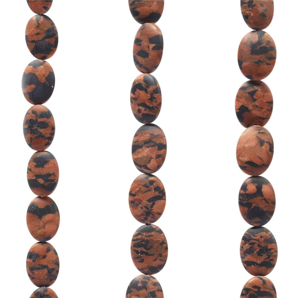 Obsidyen Taşı 15x20mm Doğal Taş Dizi