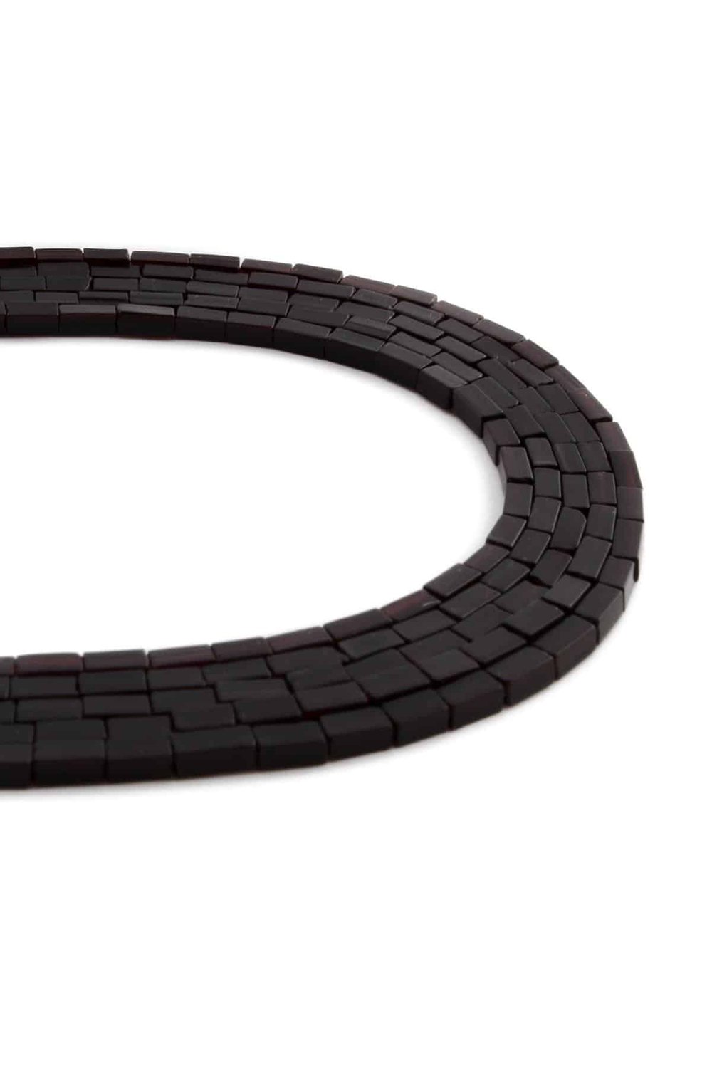 Oniks Taşı Dikdörtgen Kesim Parlak 2x4mm Doğal Taş Dizi