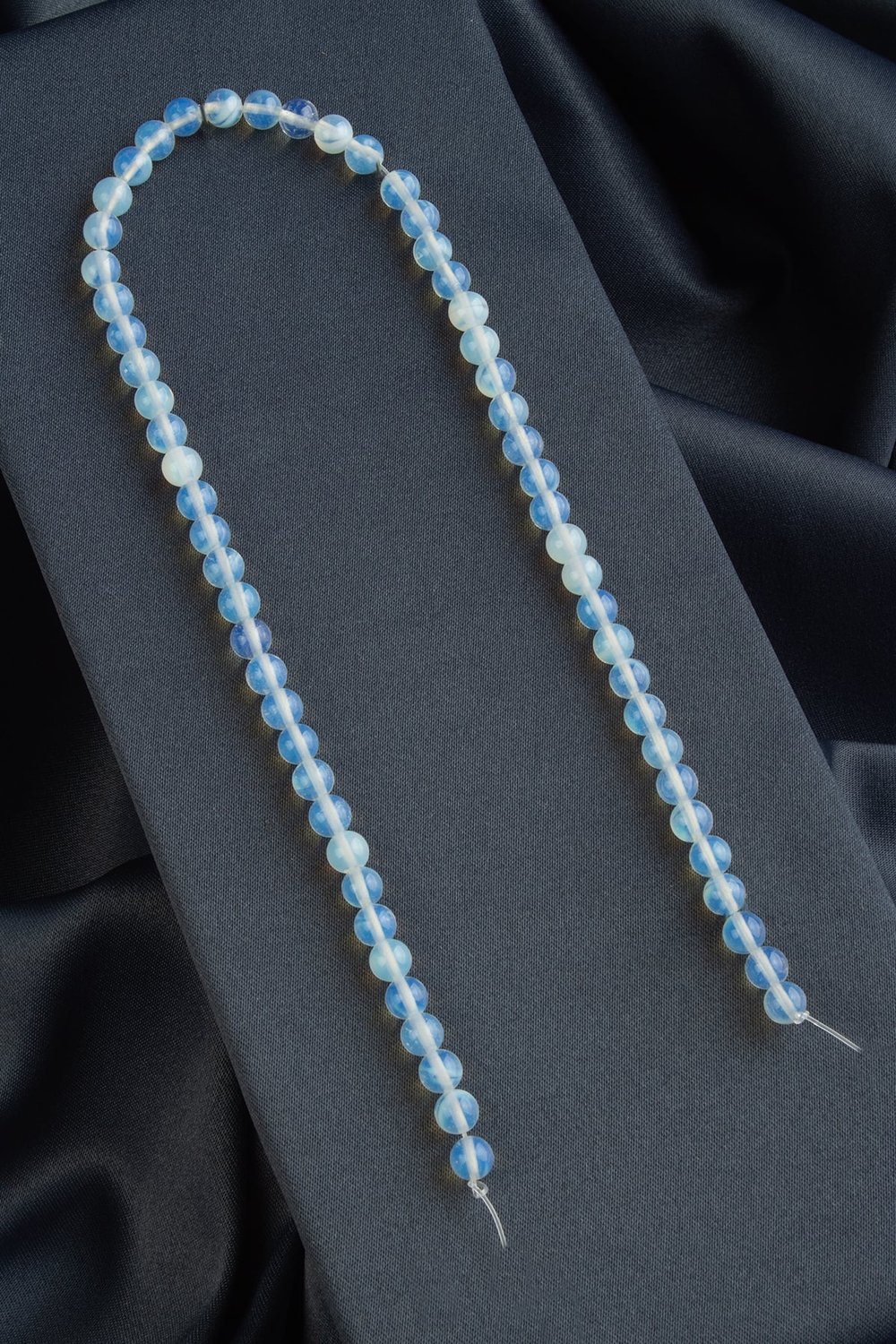 Opal Taşı Şeffaf Küre Kesim Parlak Şeffaf 6mm Doğal Taş Dizi [AB]