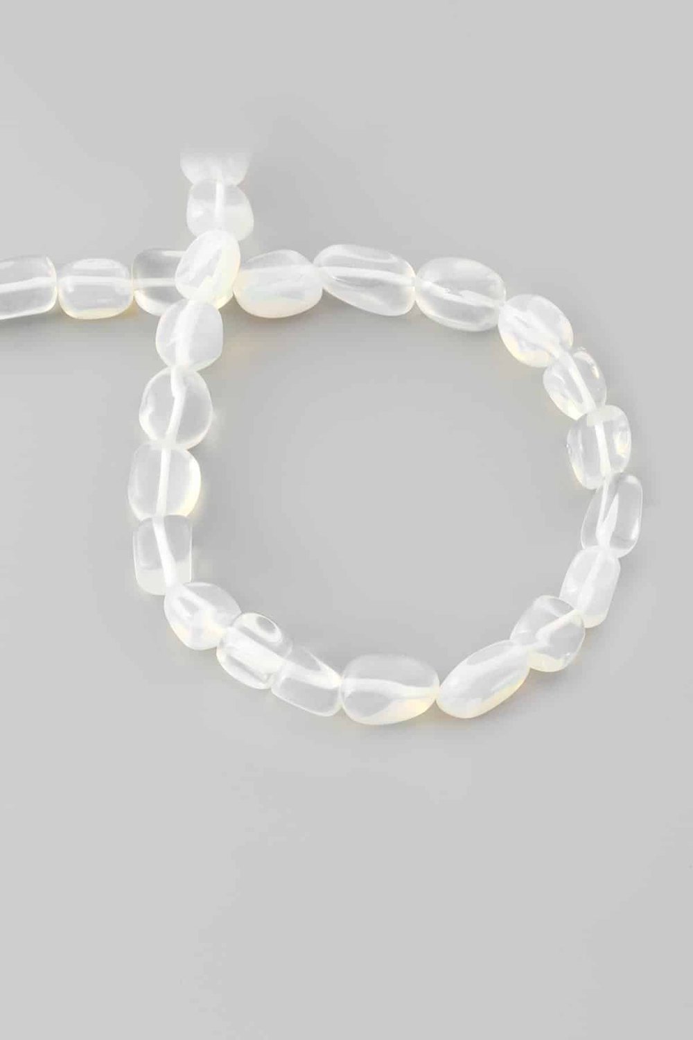 Opal Taşı Tımbıl Kesim Parlak 7x10mm Doğal Taş Dizi [AA]