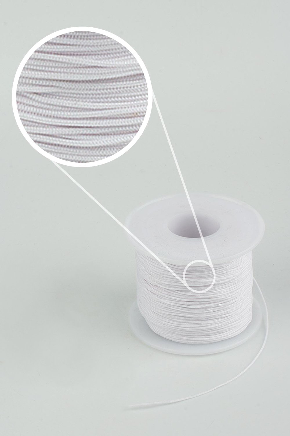 Paraşüt İp Beyaz 0.8mm AB