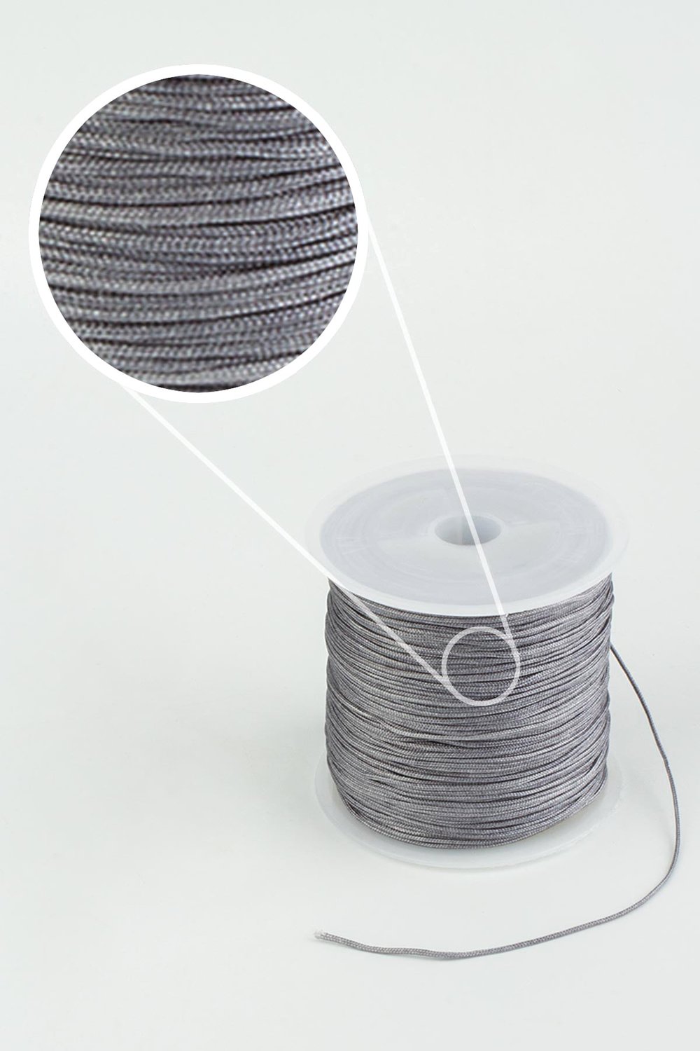 Paraşüt İp Gri 0.8mm AA