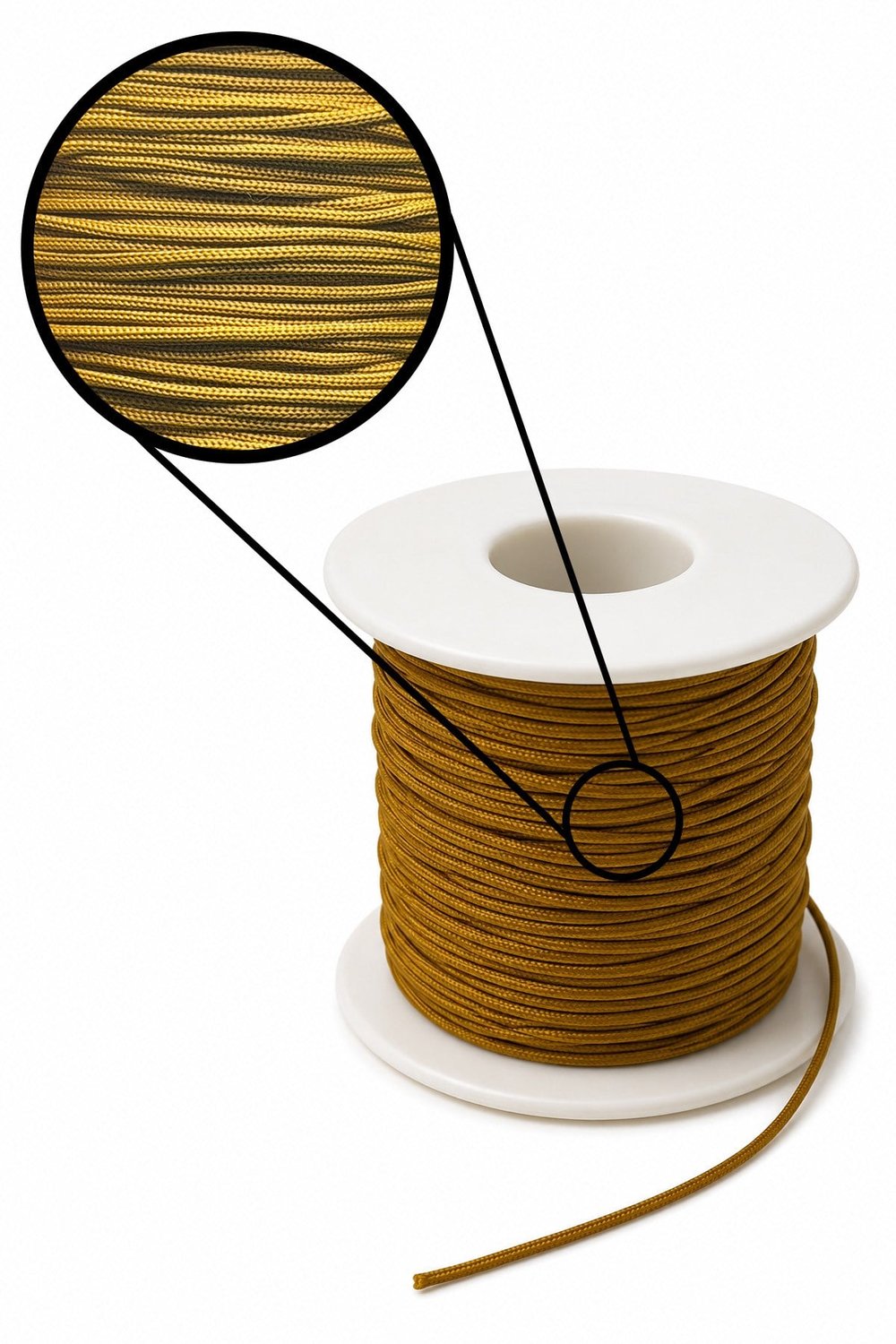 Paraşüt İp Hardal Renk 1mm AB