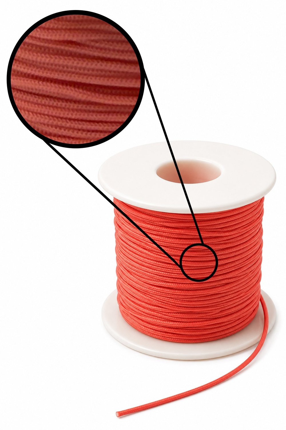 Paraşüt İp Koyu Pudra Renk 1mm AB