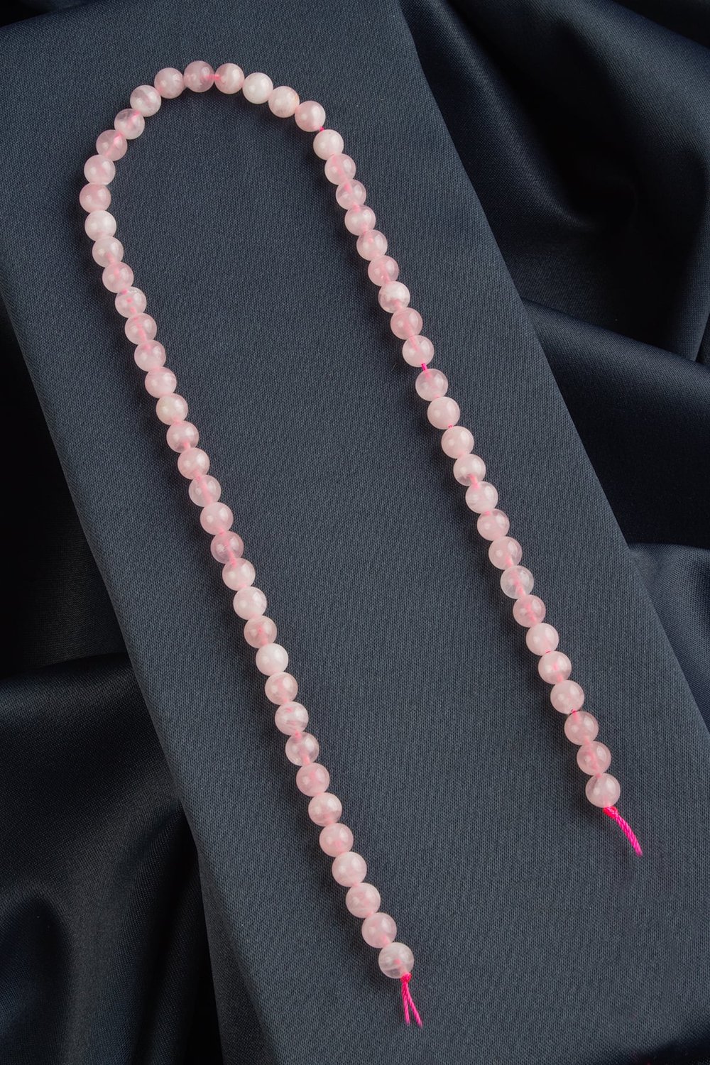 Pembe Kuvars Doğal Taş Küre Kesim 6mm Dizi