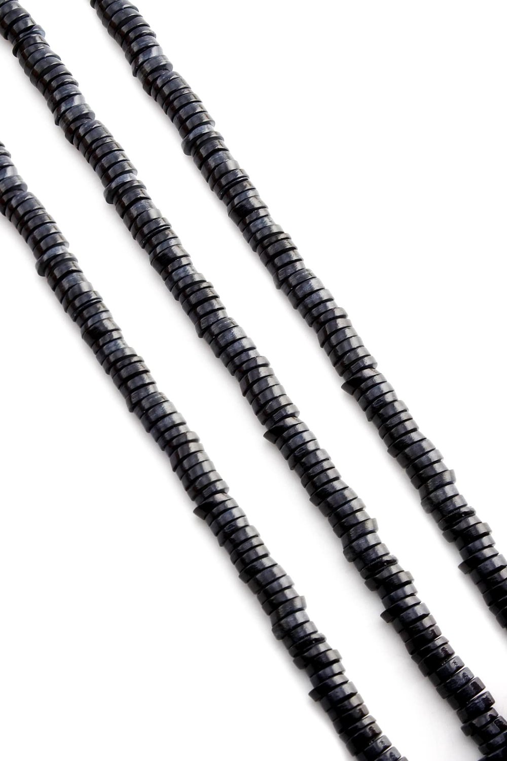 Sedef Doğal Taş Parlak Lacivert Dore Kesim 6x2mm Dizi [Ab+]