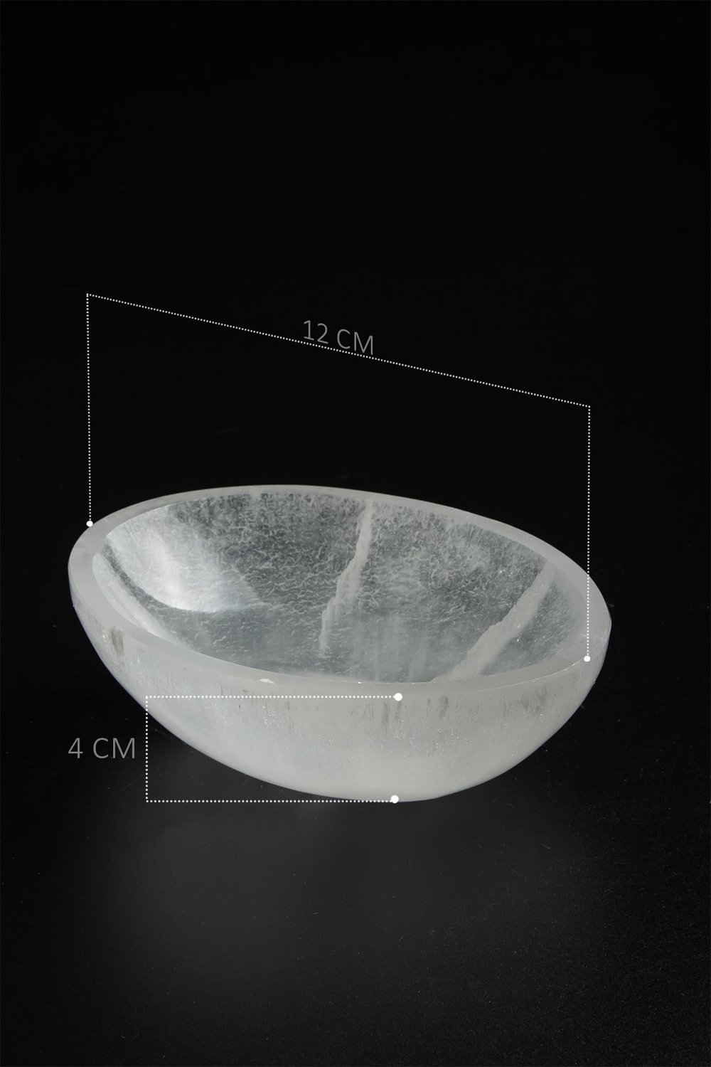 Selenit Oval Kase 12cm