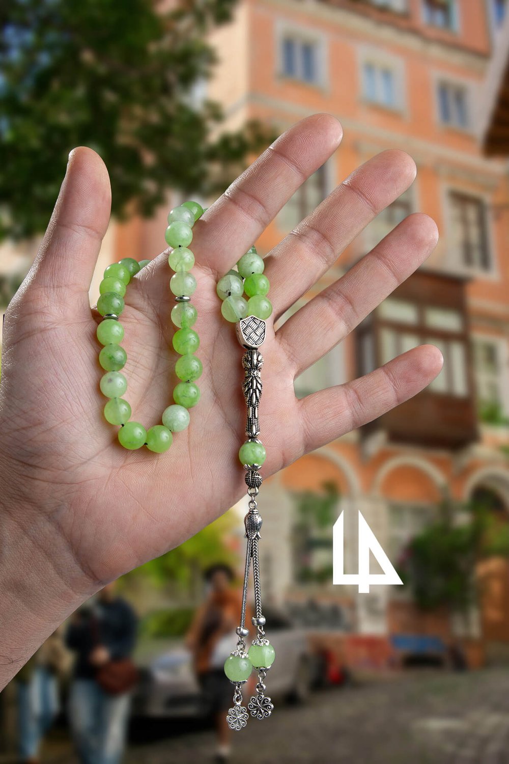 Sıkma Doğal Taş Küre Kesim 33 lü 10mm Tesbih