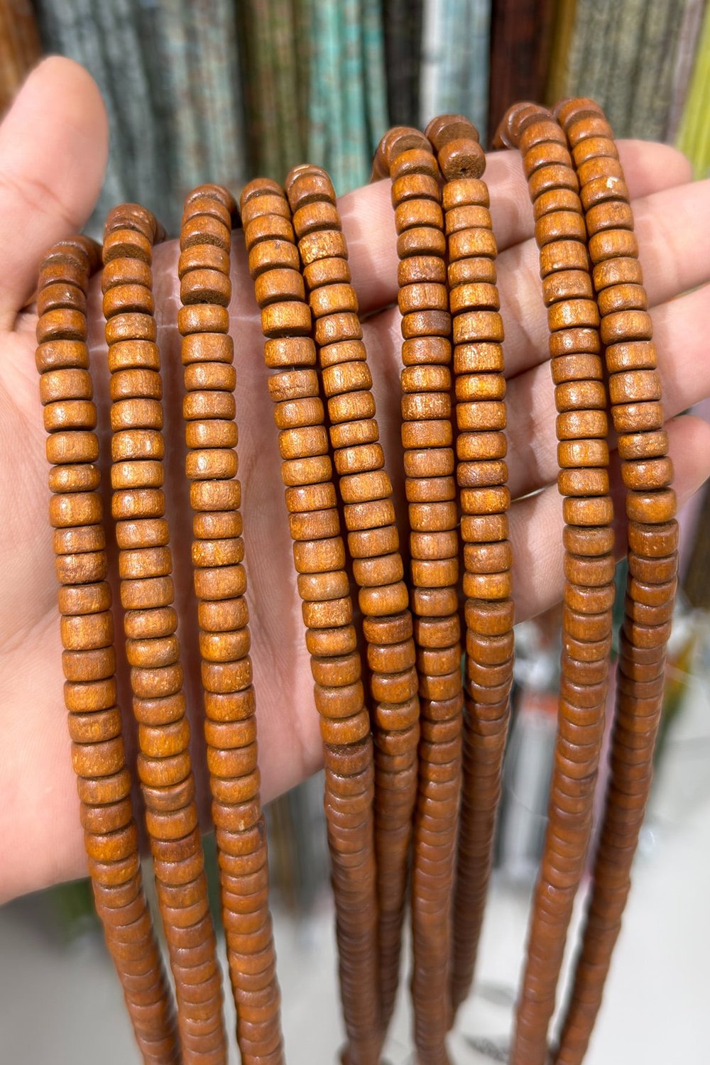 Sinameki Ağacı Sinameki Rondela Kesim 5x8mm Dizi