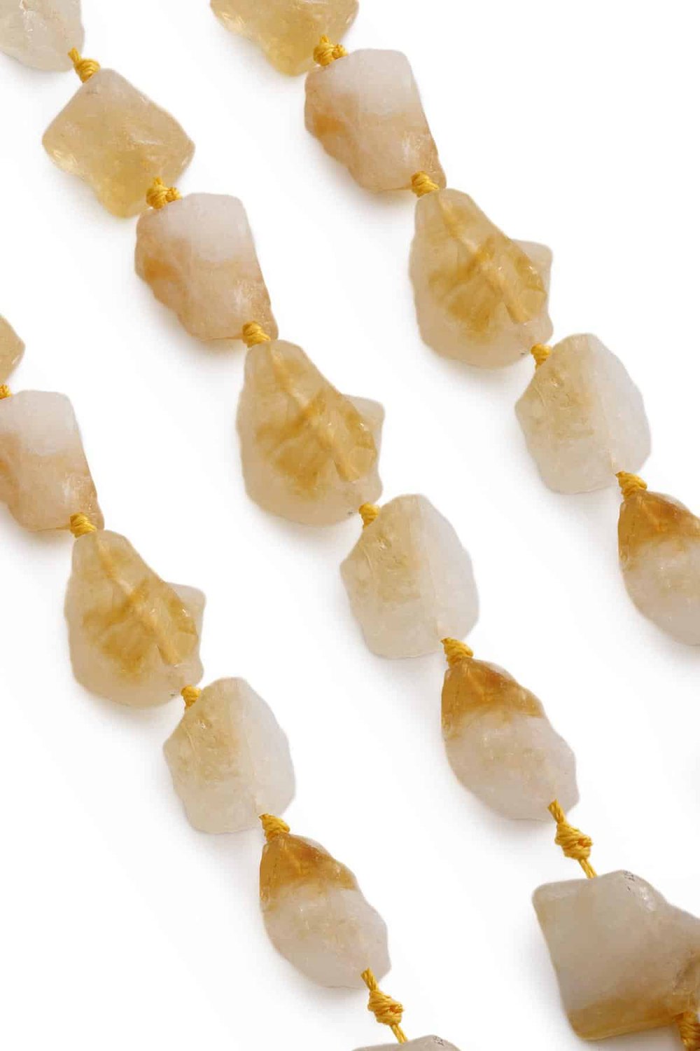 Citrine Natural Stone String Of Beads