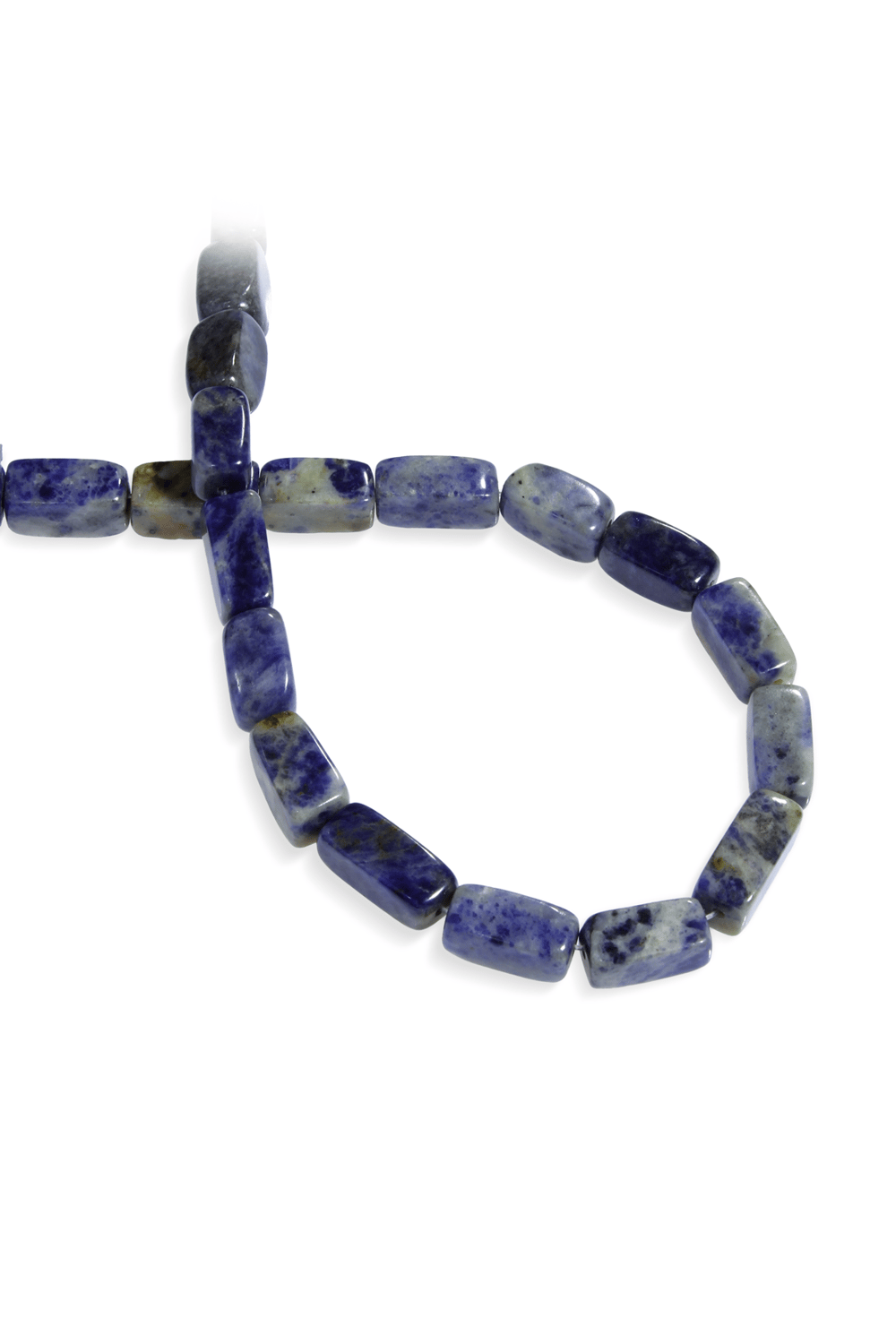 Sodalit Taşı Dikdörtgen Kesim 8x14mm Doğal Taş Dizi