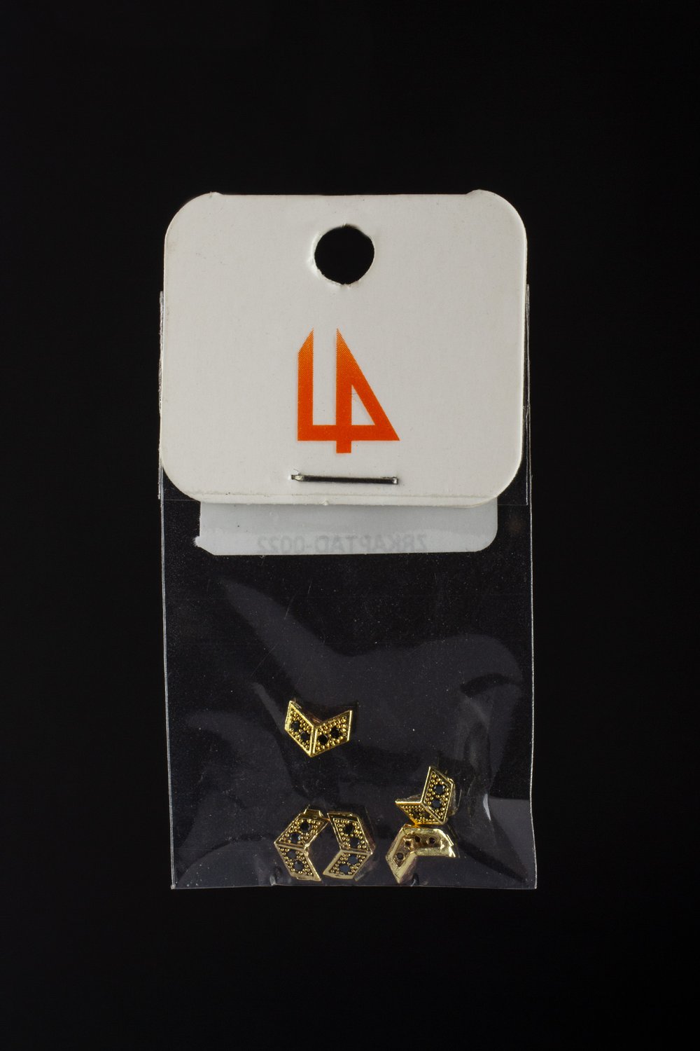 Zirkon Gold Çavuş Tek Delik Aparat 6x4mm
