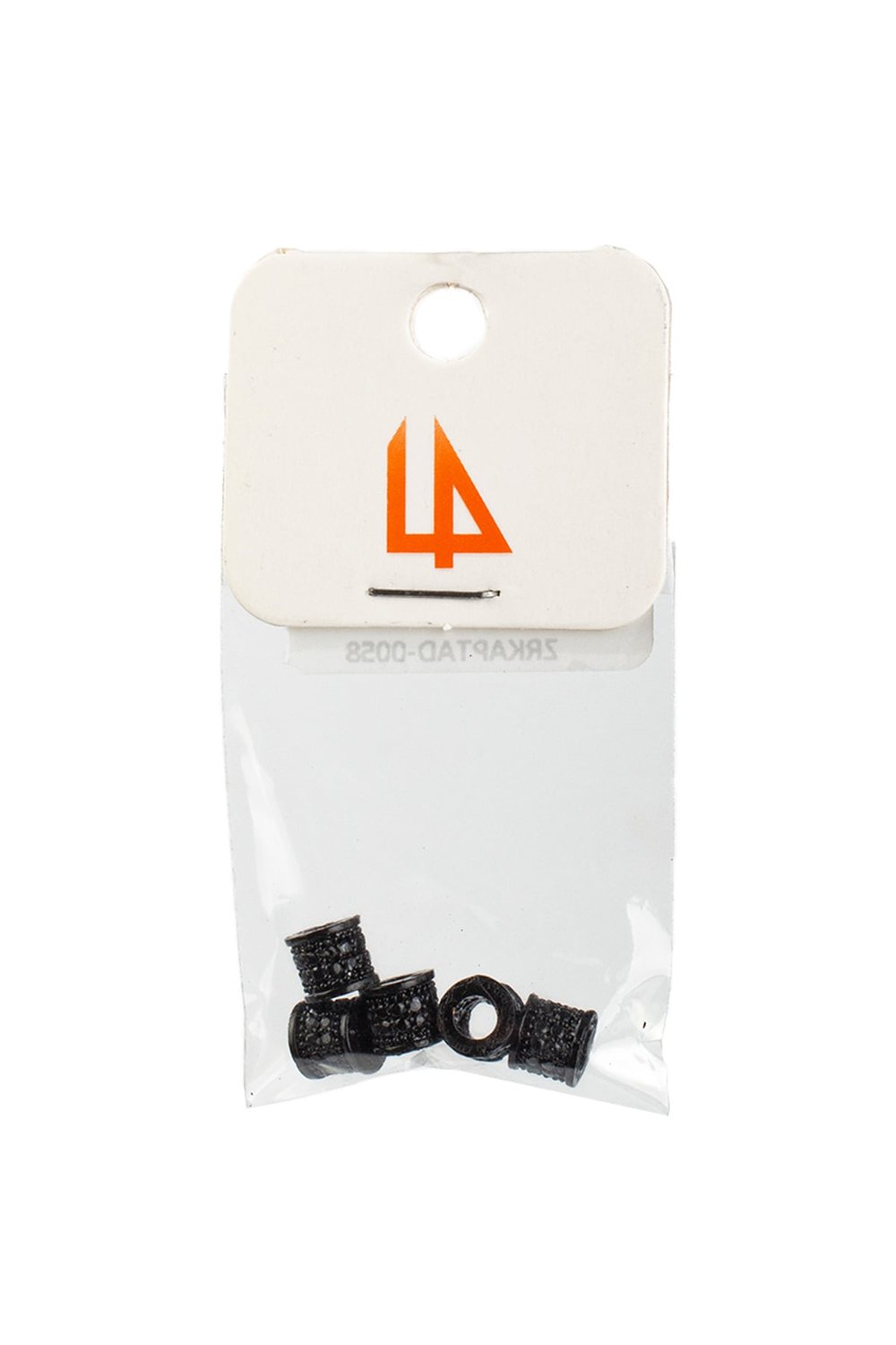 Zirkon Siyah Silindir Geniş Delik Aparat 6x5mm
