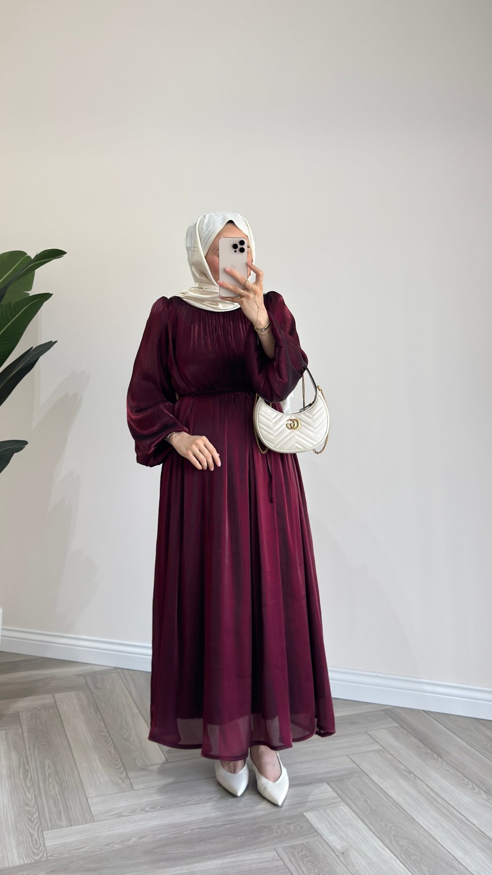 Rüya Elbise | Bordo